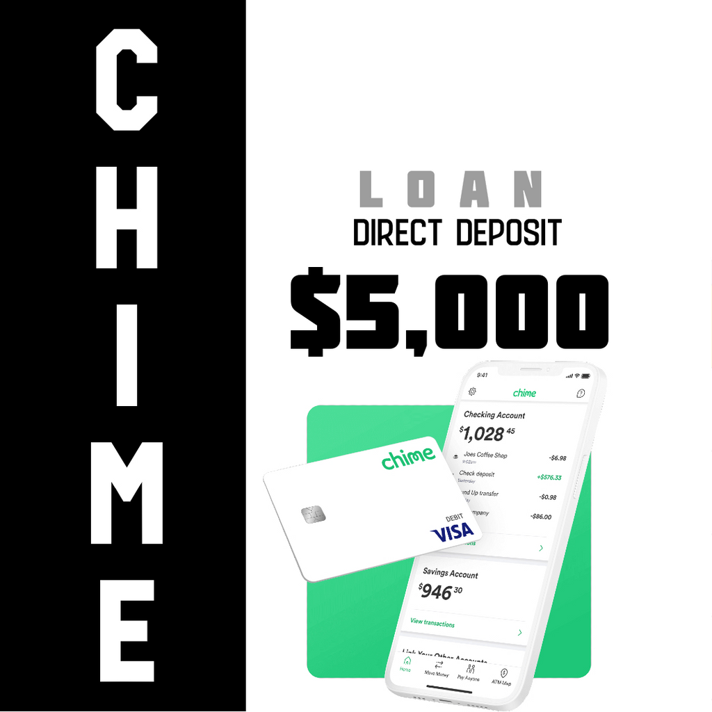 Chime 5,000 Credit Builder Loan (Primary) UNSECURED Tradeline Loans