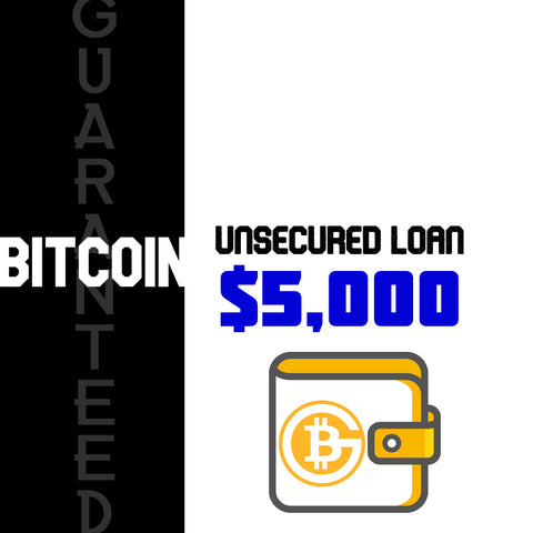 BITCOIN $5,000 Credit Builder Loan (Primary) UNSECURED