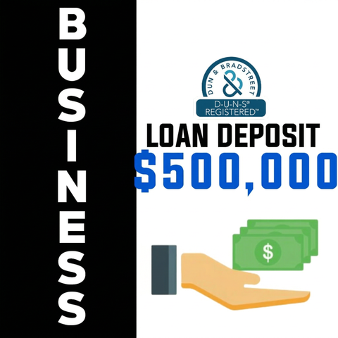 Business Loan Deposit $500,000 (Primary Account)